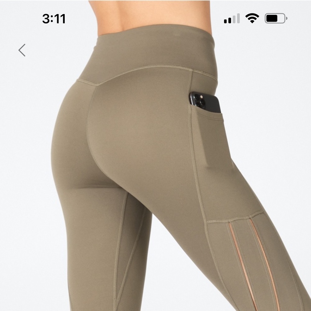 Fabletics high-waisted Moto leggings -medium